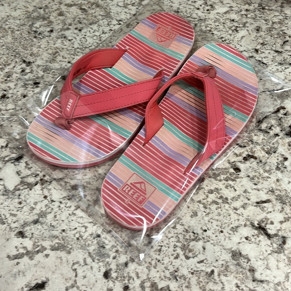 Reef Sandals Size girls 3 EUC - Picture 6 of 8